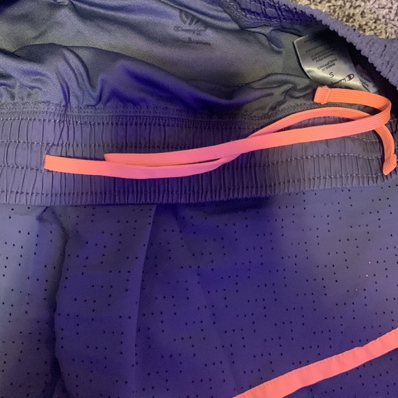 grey and orange champion athletic shorts - Picture 3 of 8